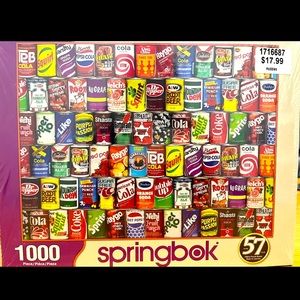 NWT Springbok  “Retro Refreshments” Puzzle